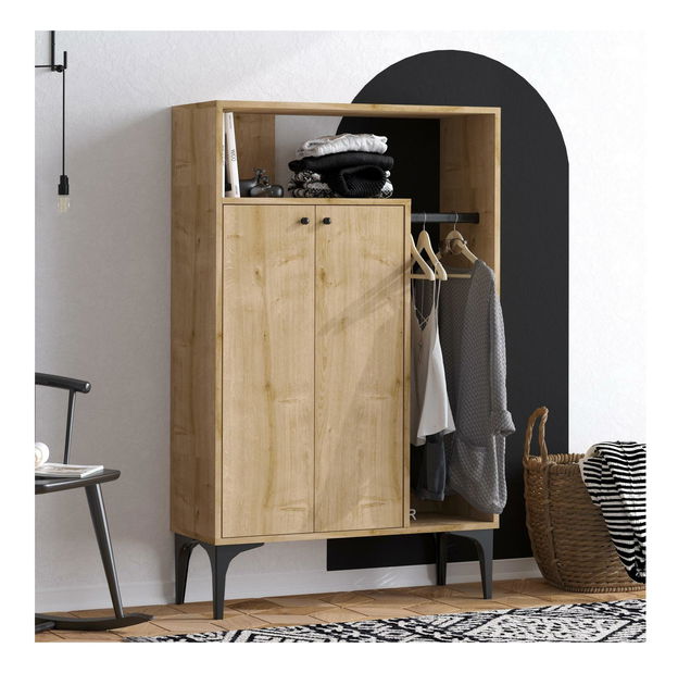 Botník (skříňka na boty) Aliex 1 (ořech)