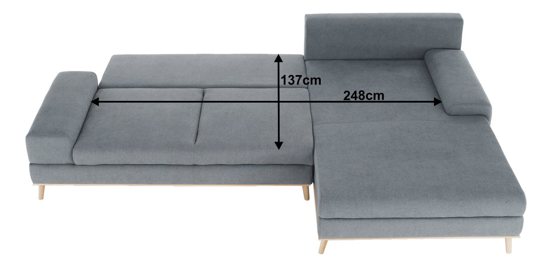 Rohová sedačka Padan (P)