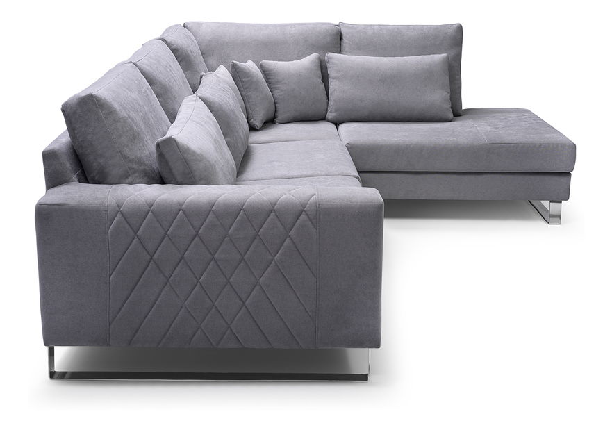 Rohová sedací souprava Corey (světle šedá) (P)