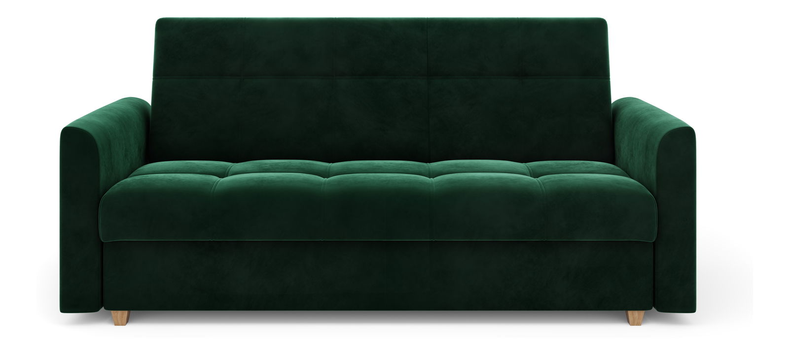 Pohovka dvousedačka Luna (tmavě zelená)