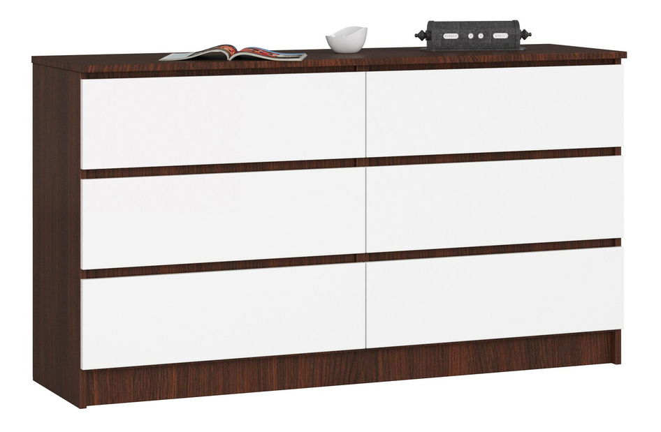 Komoda Keanu (wenge + bílá)