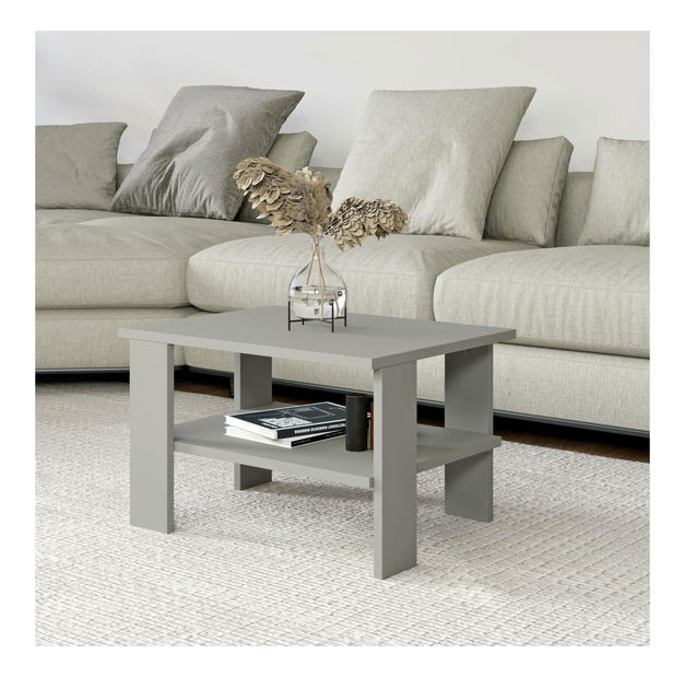 Konferenční stolek Dual (šedá)