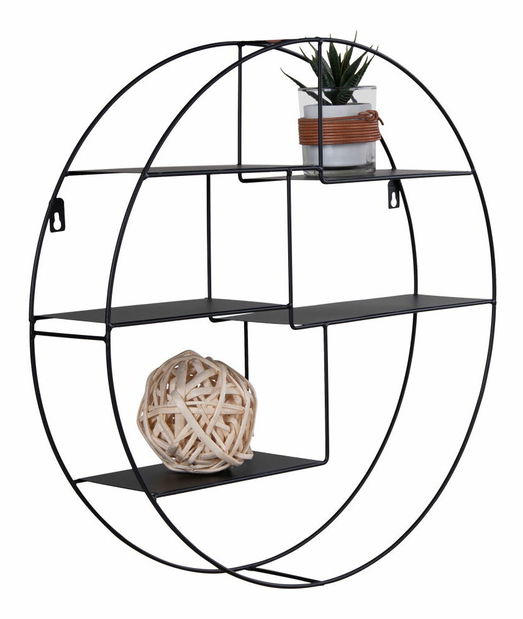 Polička Grazia (černá)