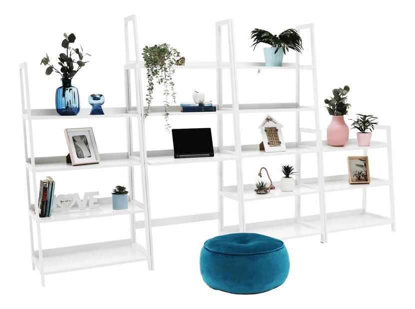 Regál Revlon 1 (bílá)