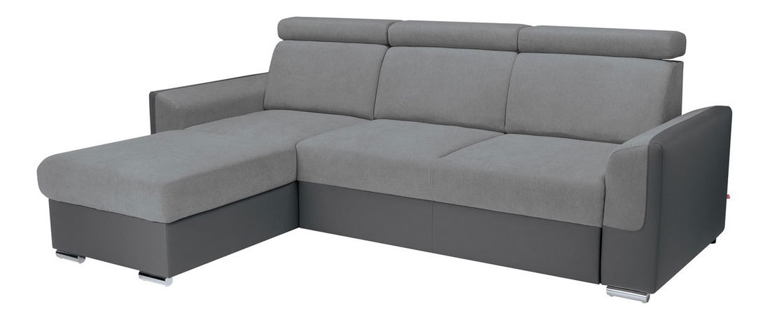 Rohová sedací souprava BRW Elena II 2F.URCBK (šedá) (L)