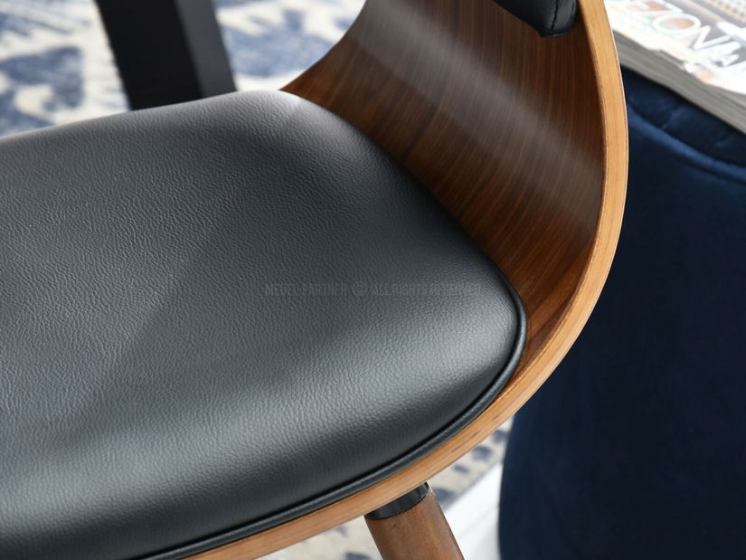 Židle Enzo K (ořech tmavý + ořech)