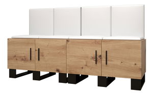 Předsíňová sestava Amanda 20 (dub artisan + bílá)