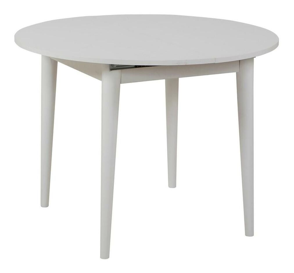 Rozkládací jídelní stůl Vlasta 2 (bílá) (pro 4 osoby)
