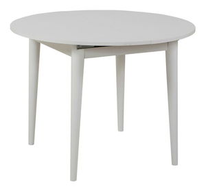 Rozkládací jídelní stůl Vlasta 2 (bílá) (pro 4 osoby)