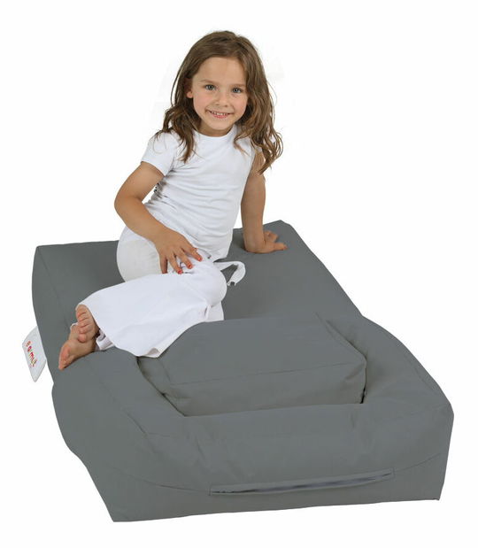 Sedací pytel Kiddo (Šedá)