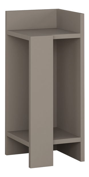 Noční stolek Emre (světlá moka) (P)