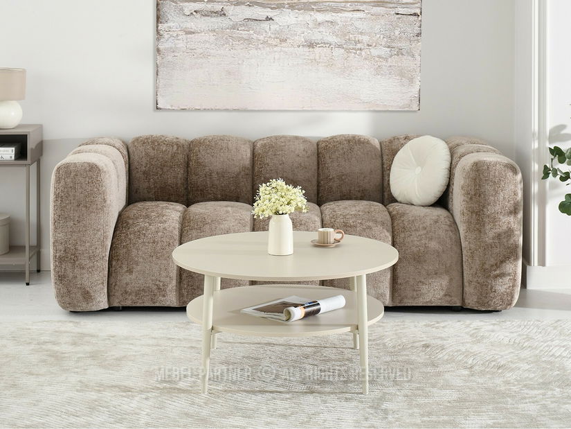 Konferenční stolek Rogatoria (krémová)