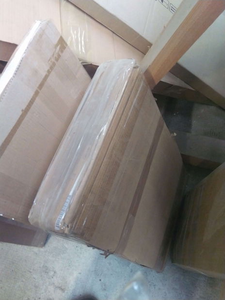 Noční stolek Autor (bílá + černá) *bazar