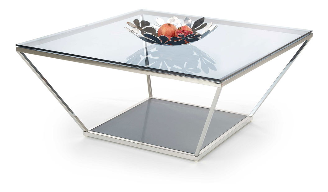 Konferenční stolek Fatimah (kouřové sklo)