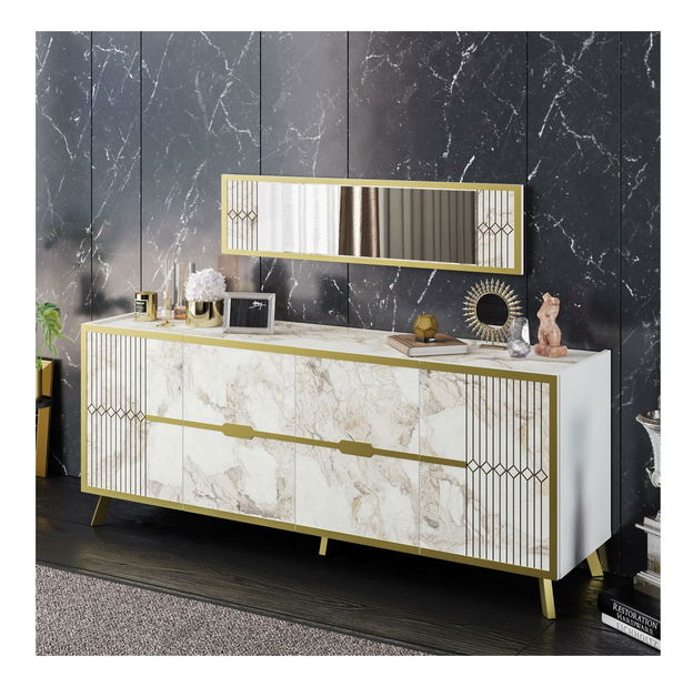 Skříňka Freya (bílá)