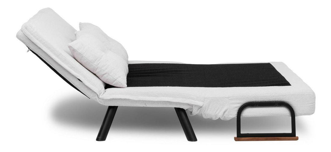 Pohovka futon Sandy (bílá)
