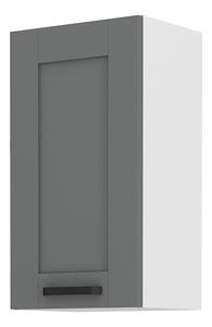 Horní kuchyňská skříňka Lucid 40 G 72 1F (dustgrey + bílá)