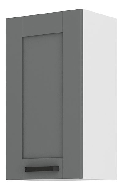 Horní kuchyňská skříňka Lucid 40 G 72 1F (dustgrey + bílá)
