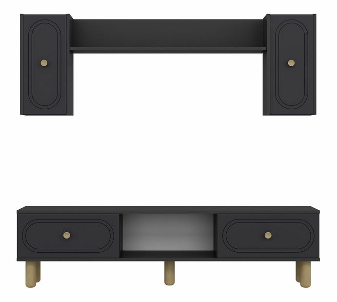 Obývací stěna Darino (bílá)