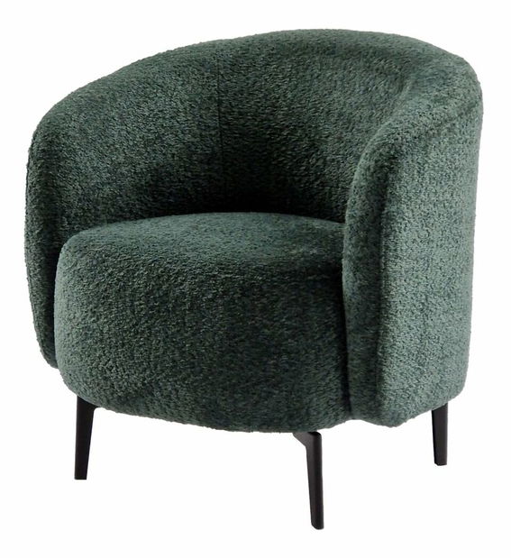 Relaxační křeslo PRESS (zelená + černá)