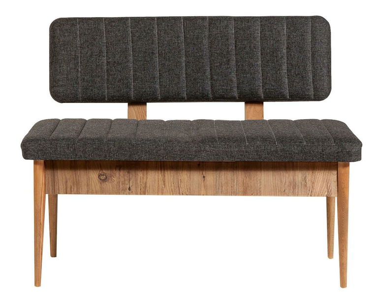 Lavice Vlasta 3 (atlantická borovice + antracitová) (s úl. prostorem)