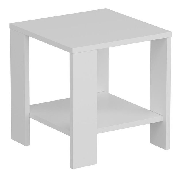 Příruční stolek Meadowy (bílá)