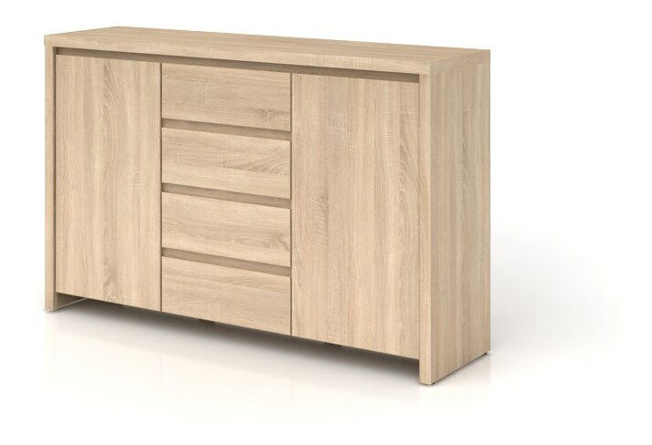 Komoda BRW Kaspian KOM2D4S (Dub sonoma)