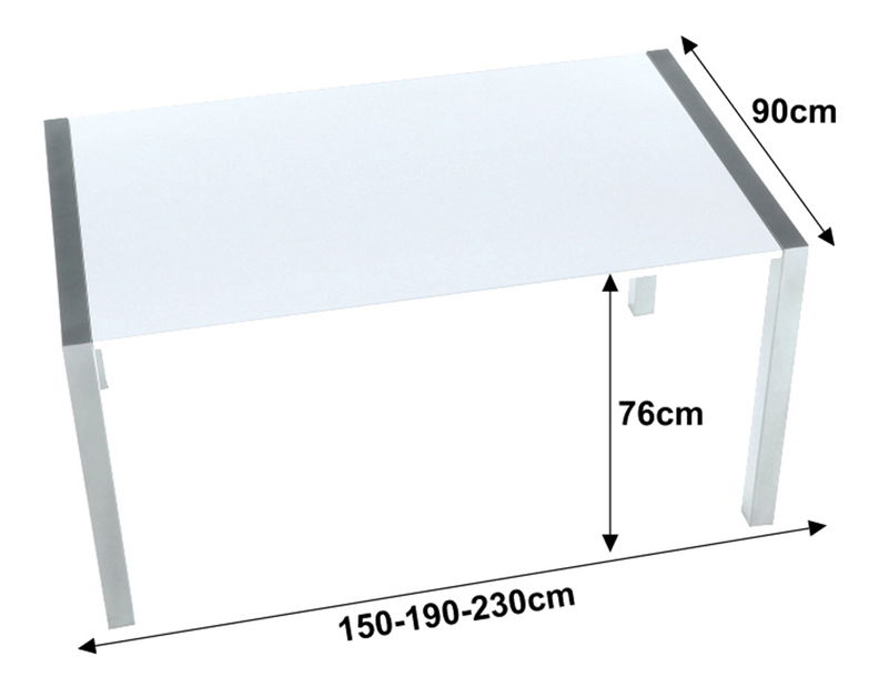 Rozkládací Jídelní stůl Darrio