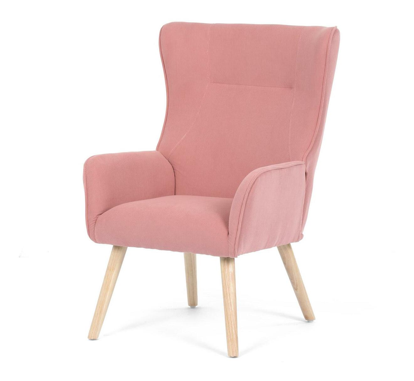 Křeslo Atribuian (růžová)