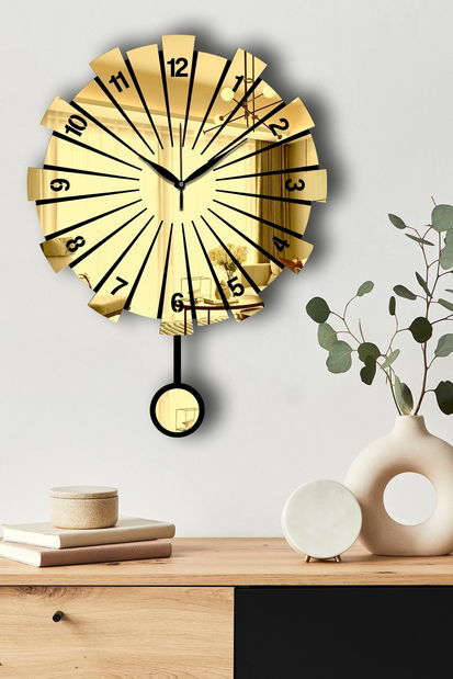 Nástěnné hodiny Vlní (šedá)