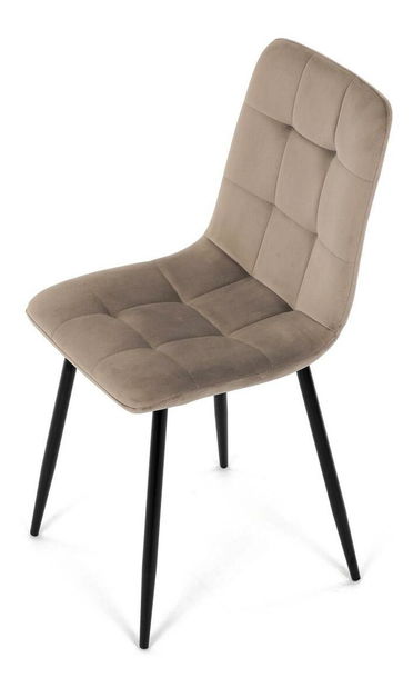 Jídelní židle Cereria (tmavokrémová)