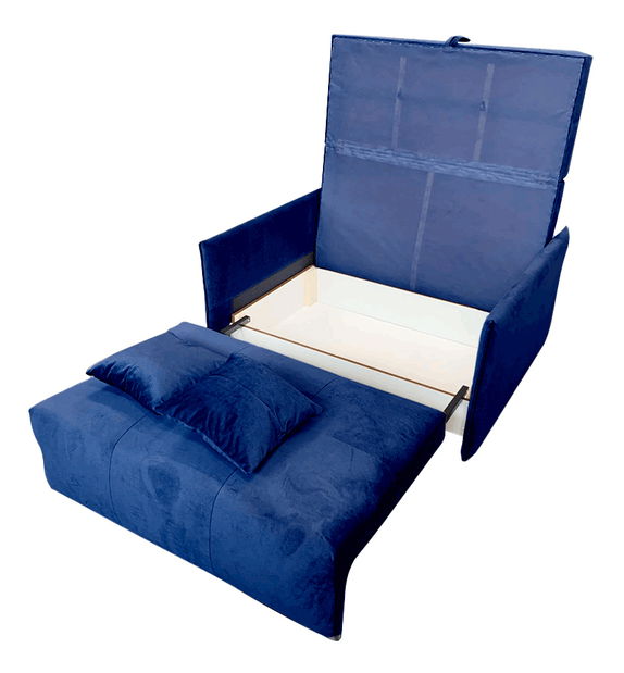 Pohovka dvojsedačka Aricca (modrá)