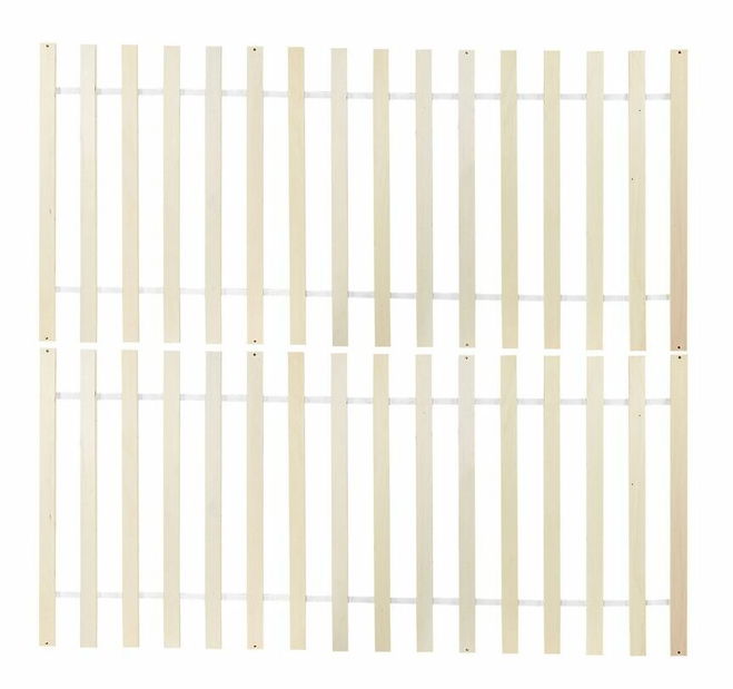 Manželská postel 140 cm Oliza (bílá)