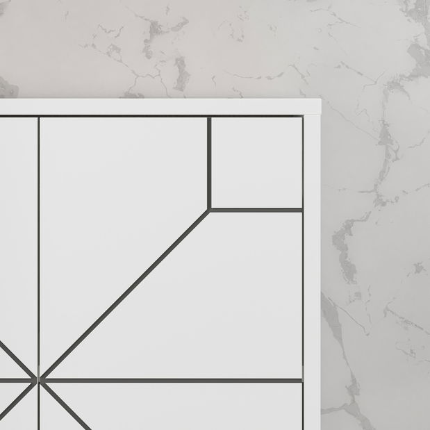 Skříňka Duben (Bílá)