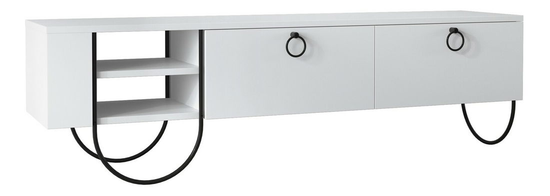 TV stolek/skříňka Narnia (Bílá)