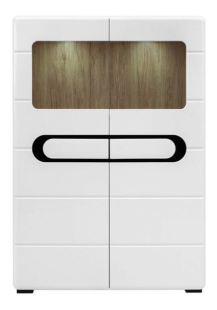 Vitrína BRW Byron REG2W/14/10