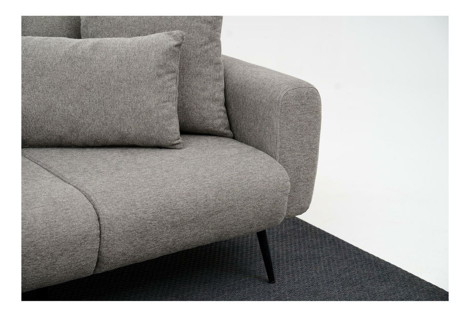 Rohová sedací souprava Slider (L) (světle šedá)