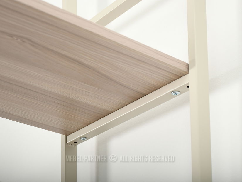 Regál Gecon Reg (popelaváo béžová + krémová)