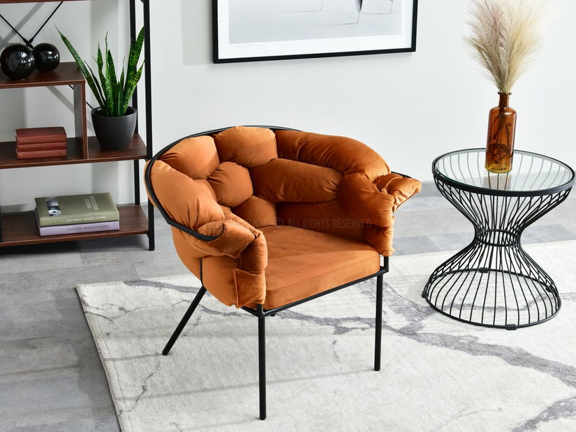 Relaxační křeslo Piplio (černá)