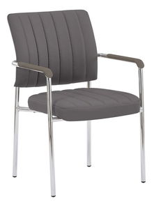 Konferenční židle Flos (taupe + chrom)