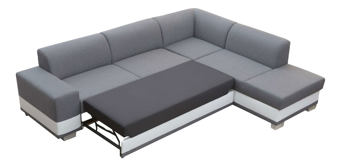 Rohová sedací souprava Darcia (šedá) (P)