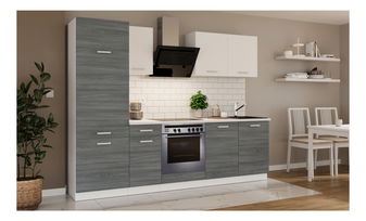 Kuchyně Tanith 260 cm (skagerrak + bílá) *výprodej