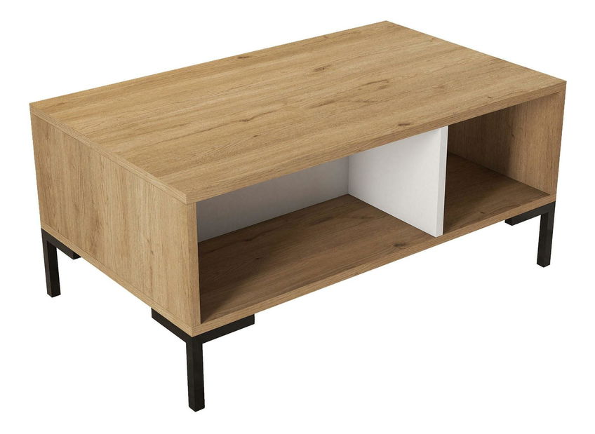 Sada nábytku do obývacího pokoje Povipi 2 (dub + bílá)