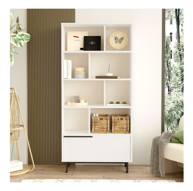 Regál Nimelo 1 (bílá)