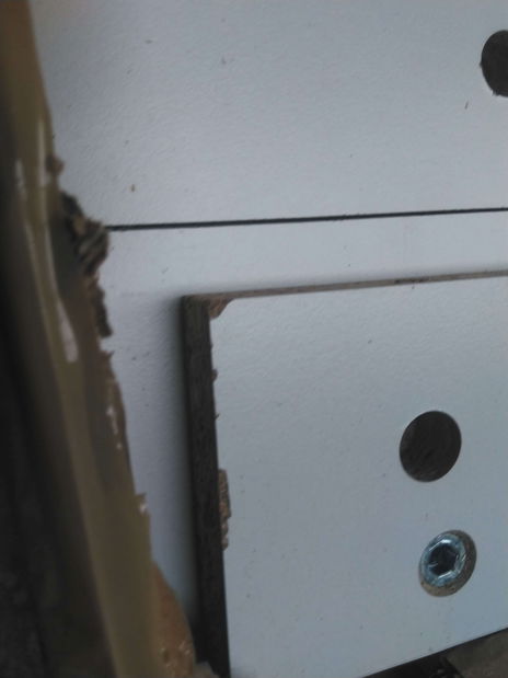 Jídelní stůl (pro 4 osoby) Jared 102 (Ořech + Bílá) *bazar