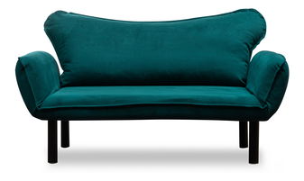 Rozkládací pohovka dvojsed Chatty (petrolejová)