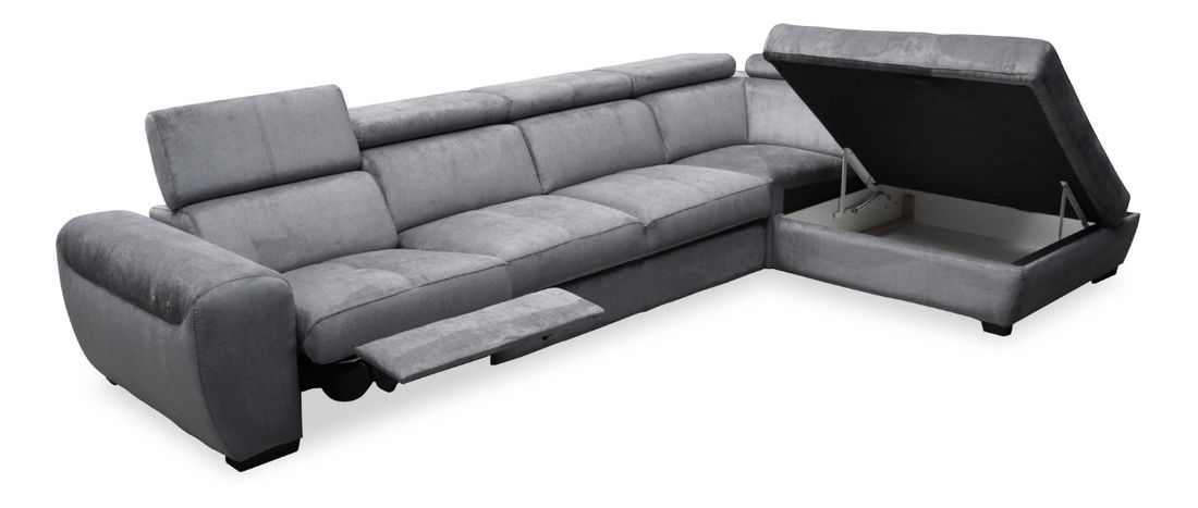 Rohová sedačka BRW Living (světle šedá) (P)