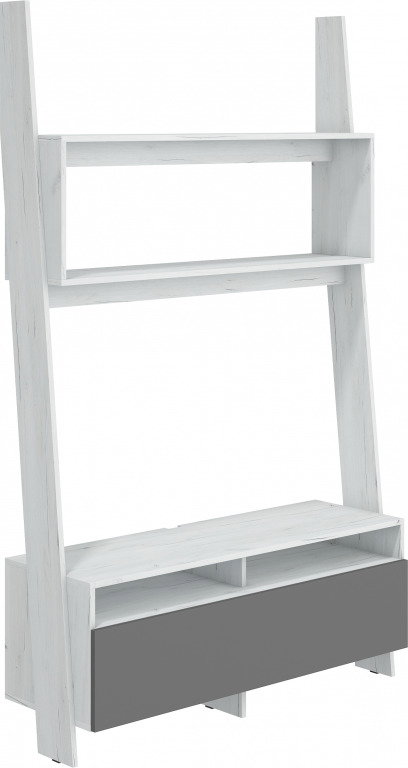 TV stolek/skříňka Raul (craft bílý + grafit)