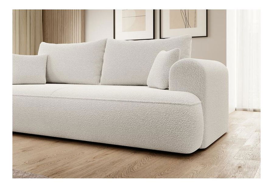 Pohovka trojsedačka Olivo S (krémová + černá)