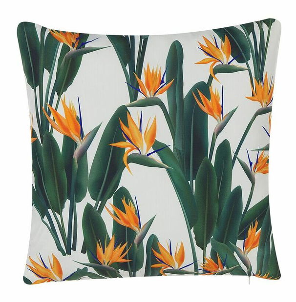 Sada 2 ozdobných polštářů 45 x 45 cm Tso (zelená)